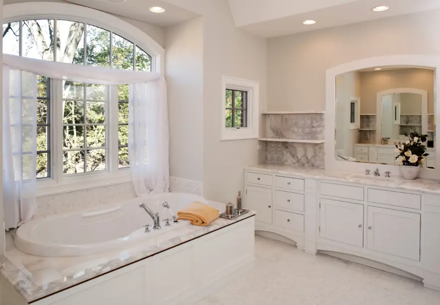 A finished bathroom from Central Illinois Construct
