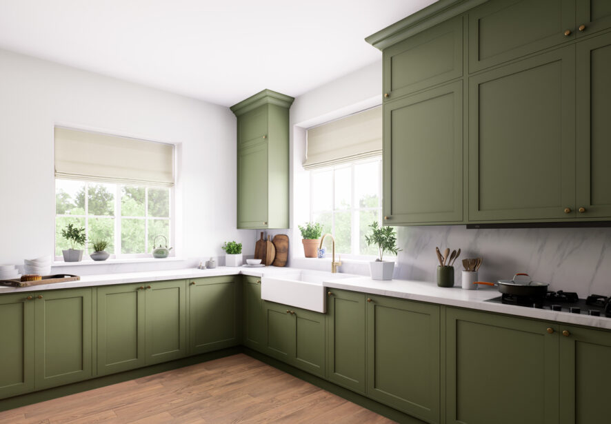 Central Illinois Construct installs cabinets in homes