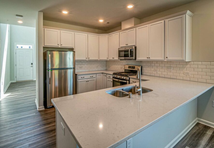 A kitchen remodel by Central Illinois Construct, which serves Dunlap IL