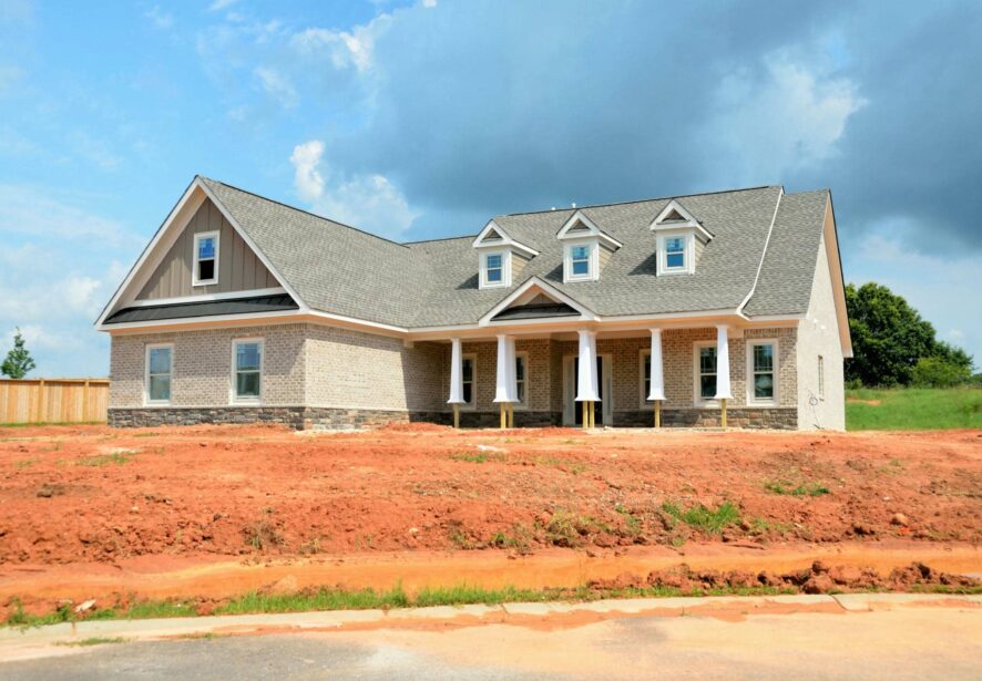 A new home built by Central Illinois Construct, which services Morton IL